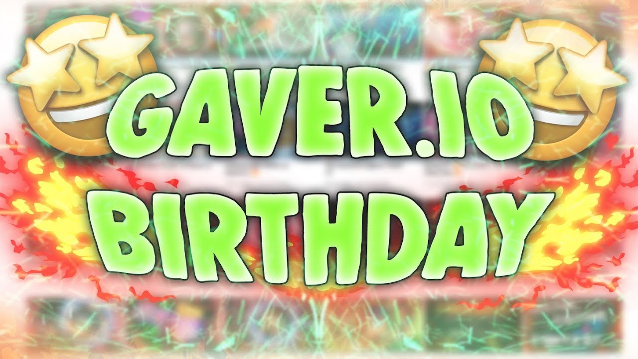 Gaver.io - 1 Year Special Video ❤️