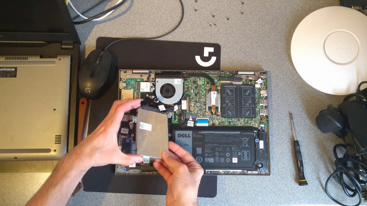 Dell Inspiron 13 5000 Series P69G - How to change or upgrade the hard disk
