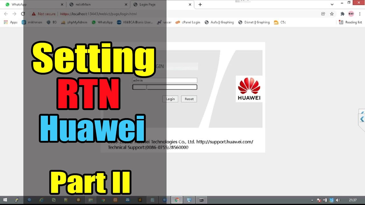 Commissioning RTN Huawei | Part 2