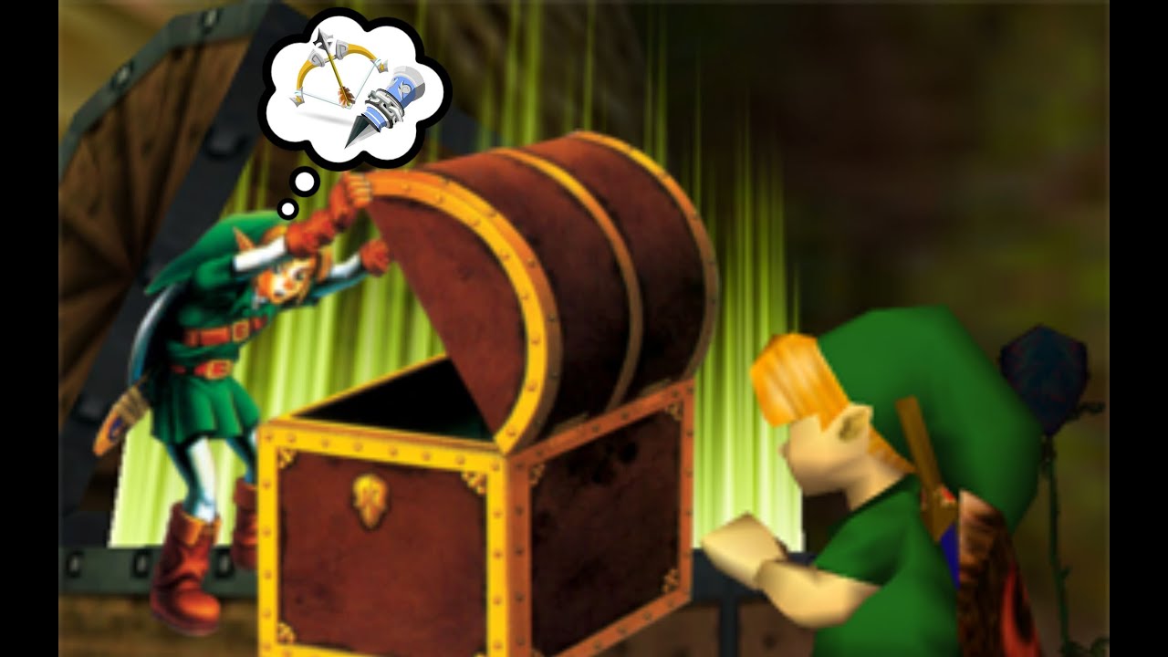 The Legend of Zelda: All Chest Opening animations