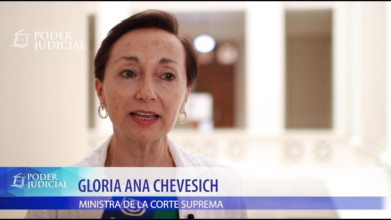 Ministra de la Corte Suprema Gloria Ana Chevesich emite declaración