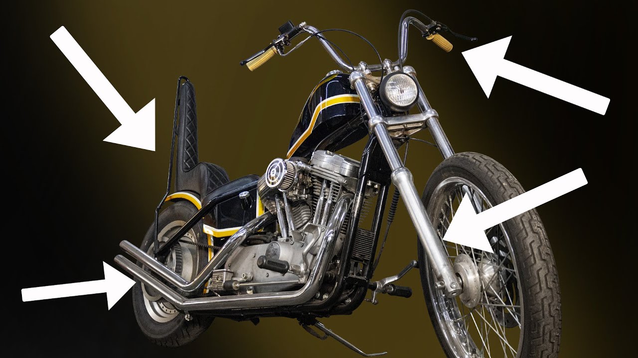 Все, что я настроил на своем Sportster Chopper