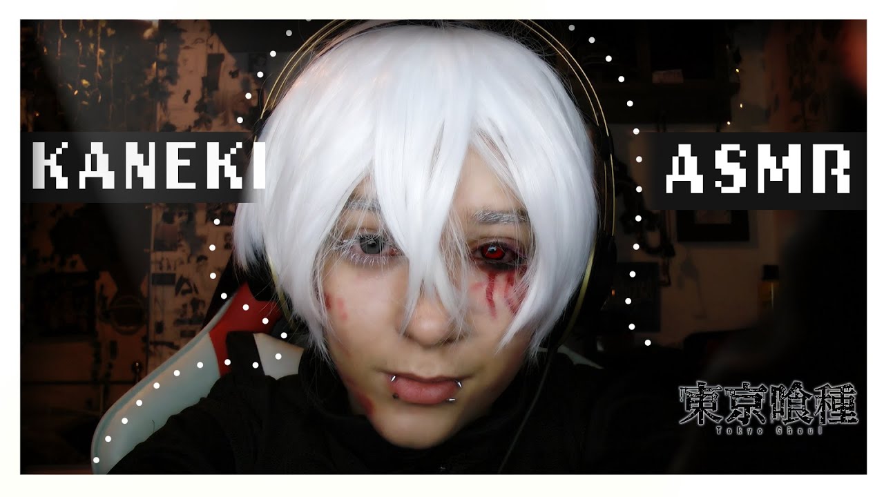 kaneki saves you🥀🖤 [ tapping, face touching, whispering ] || ASMR