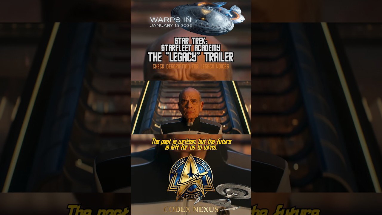 𝗦𝗧𝗔𝗥 𝗧𝗥𝗘𝗞: 𝗦𝗧𝗔𝗥𝗙𝗟𝗘𝗘𝗧 𝗔𝗖𝗔𝗗𝗘𝗠𝗬 | 𝗧𝗛𝗘 “𝗟𝗘𝗚𝗔𝗖𝗬” 𝗧𝗥𝗔𝗜𝗟𝗘𝗥 