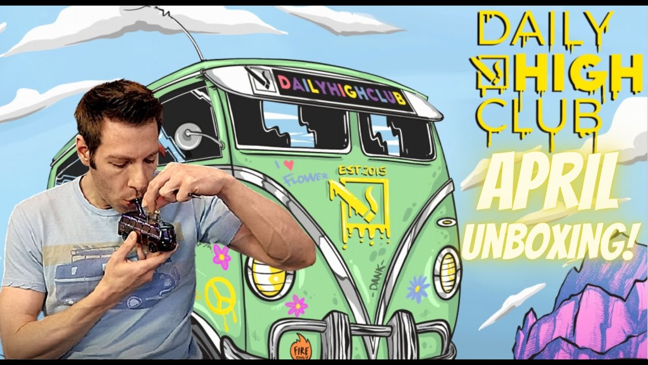 Daily High Club April 2021 Unboxing | GoStoner Reviews