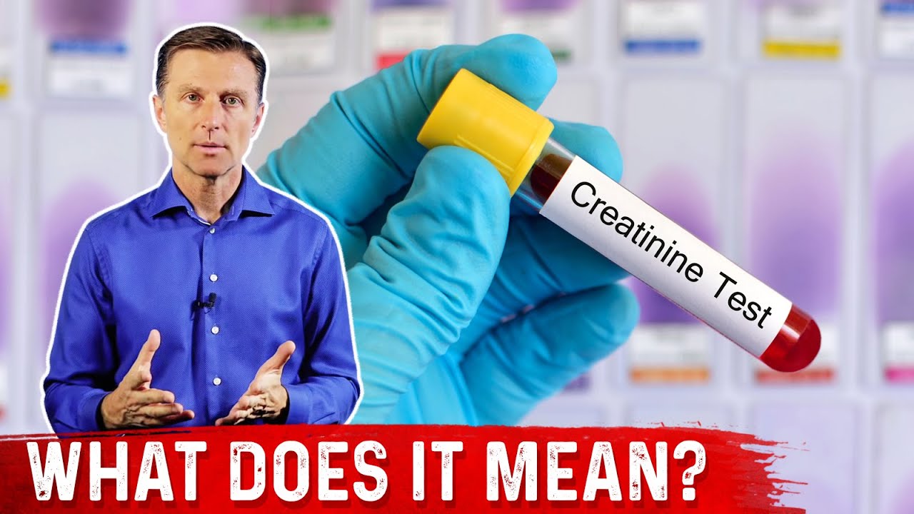 Causes of High Creatinine Levels in Blood &ndash; Dr.Berg on Elevated Creatinine Levels