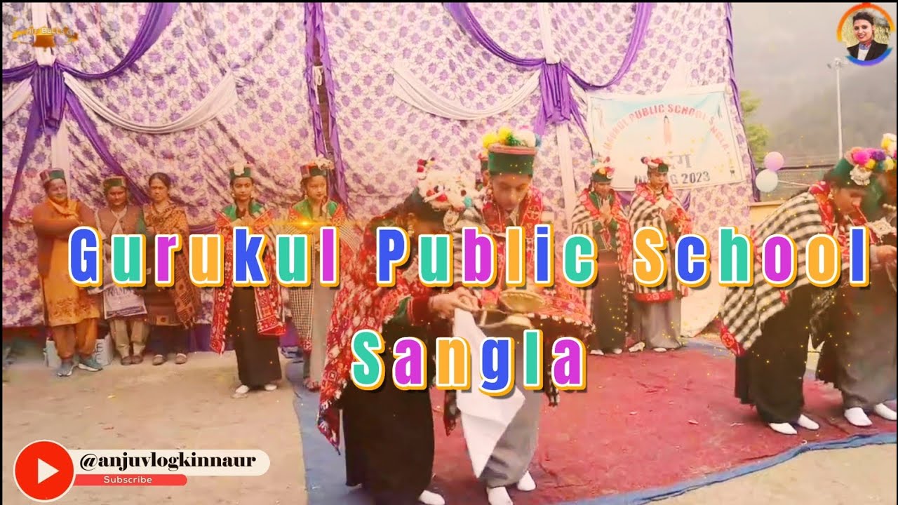 Gurukul Public School Sangla Dance |  उमंग 2023  | #anjuvlogkinnaur #viral #dance #kinnaurisong