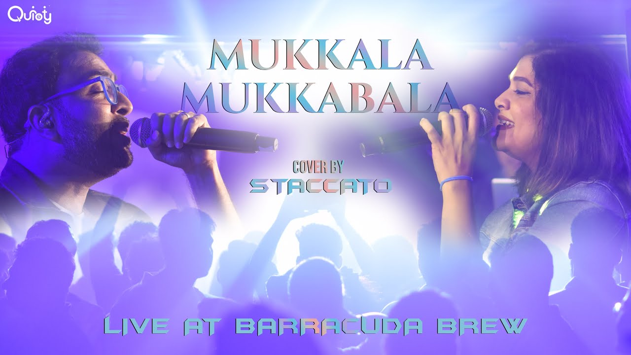 Party with Staccato | Mukkala Mukkabala Live | AR Rahman Hits