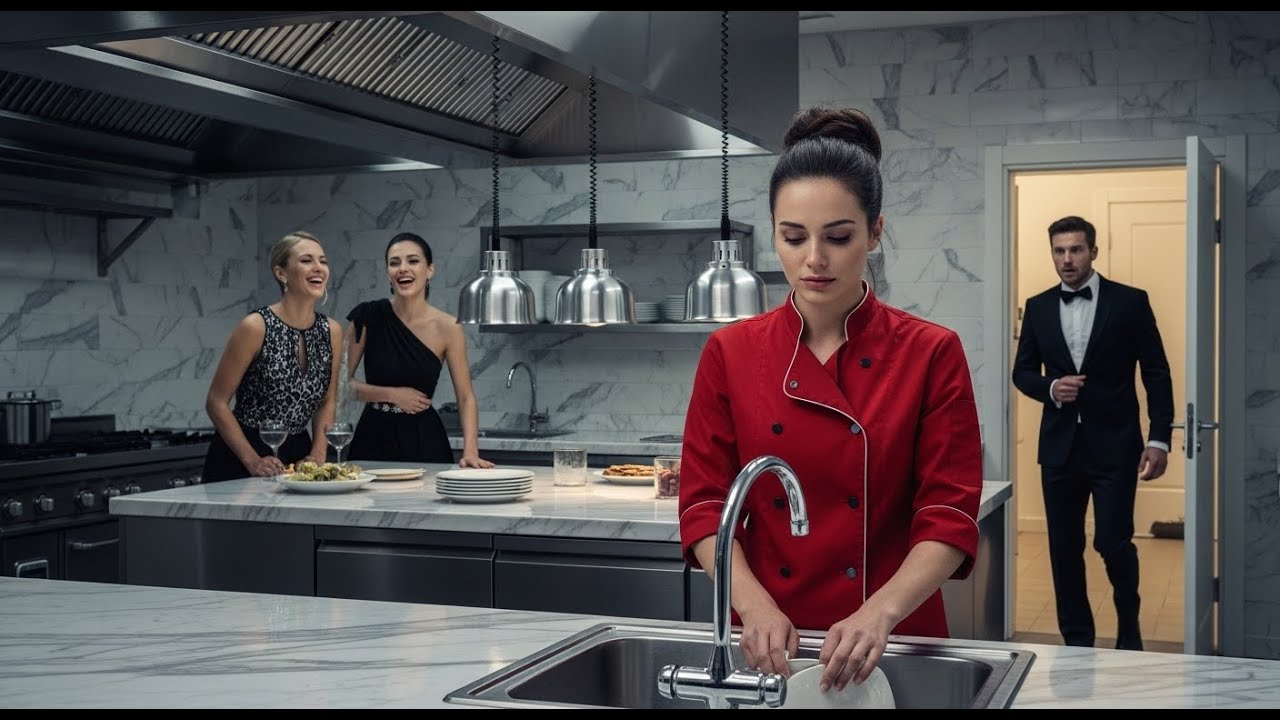 She Was Ordered to Wash Dishes in Her Own Home—Until Her Billionaire Husband Walked In