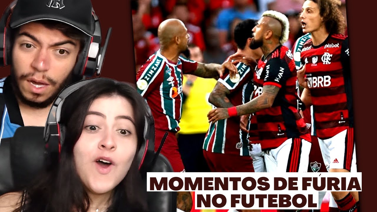 MOMENTOS DE FÚRIA NO FUTEBOL BRASILEIRO 2023 | REACT