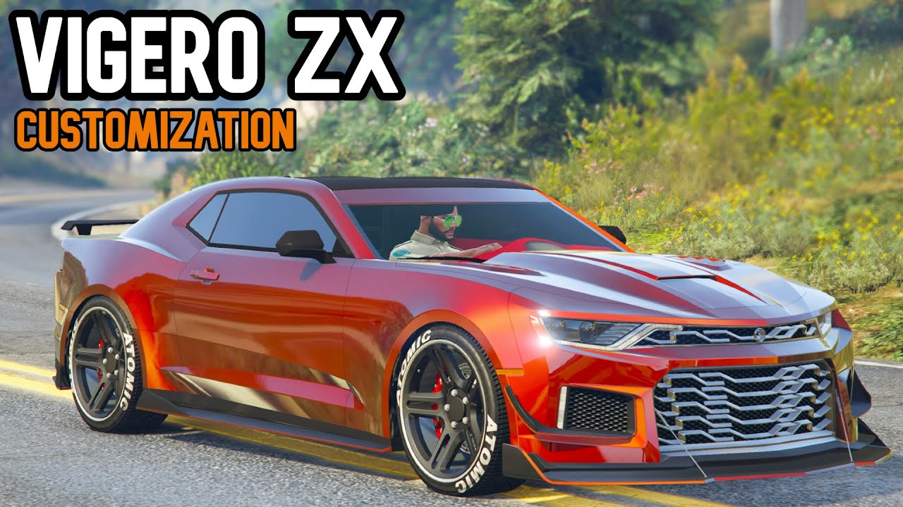 Gta 5 Vigero zx Customization - Camaro Customization HSW Upgrade