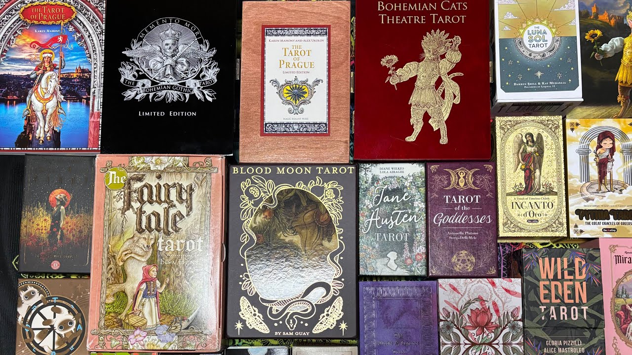 Моя коллекция колод Таро ч.28 💙 My Tarot decks collection.