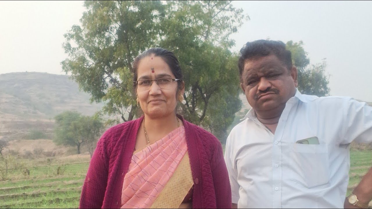 लोहशिंगव्याच्या धरणाचा आनंद घेत  डोंगरा मागील शेतात फेरफटका. दिसले मोर.