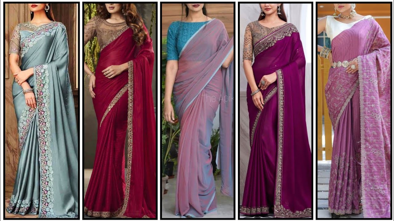 Latest Saree Design | Chiffon Party Wear Saree | Indian Saree Designs