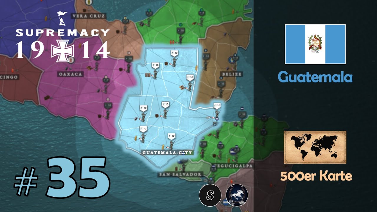 Gro&szlig;britannien geh&ouml;rt jetzt uns | Supremacy 1914 - 500er Karte - Guatemala #35