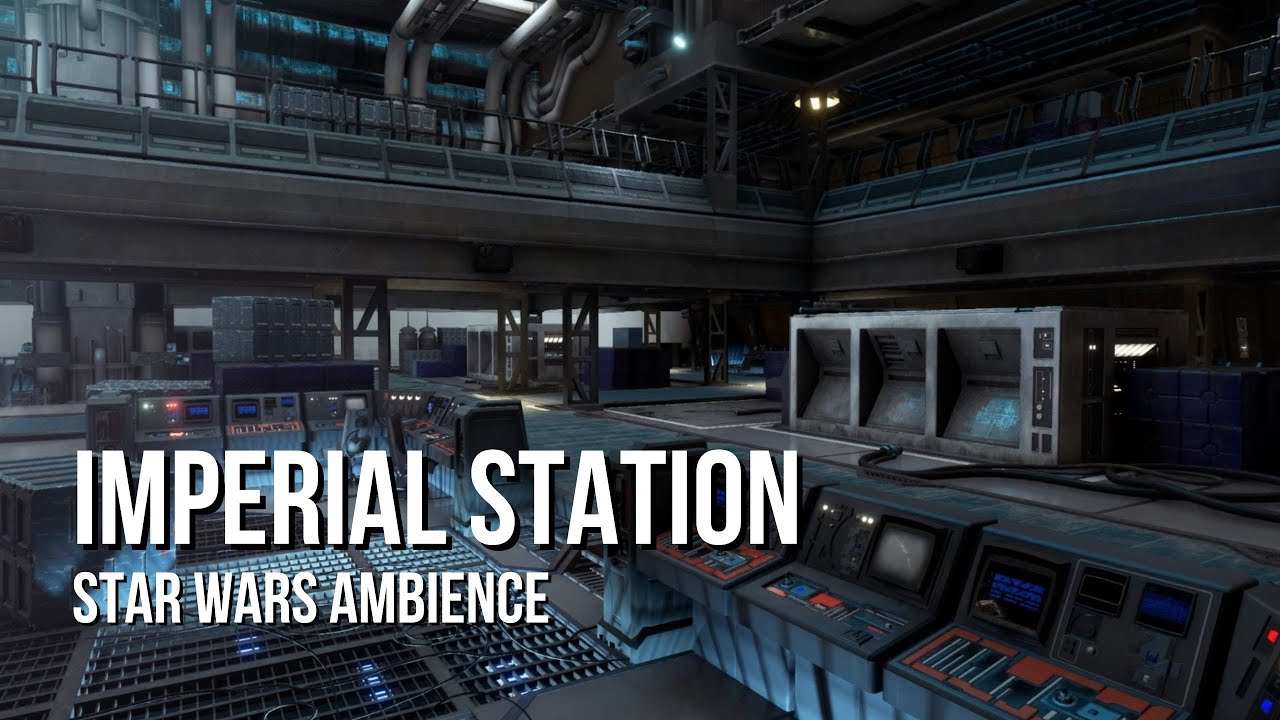 Imperial Station Endor | Star Wars Ambience | Background Chatter, Facility Ambience