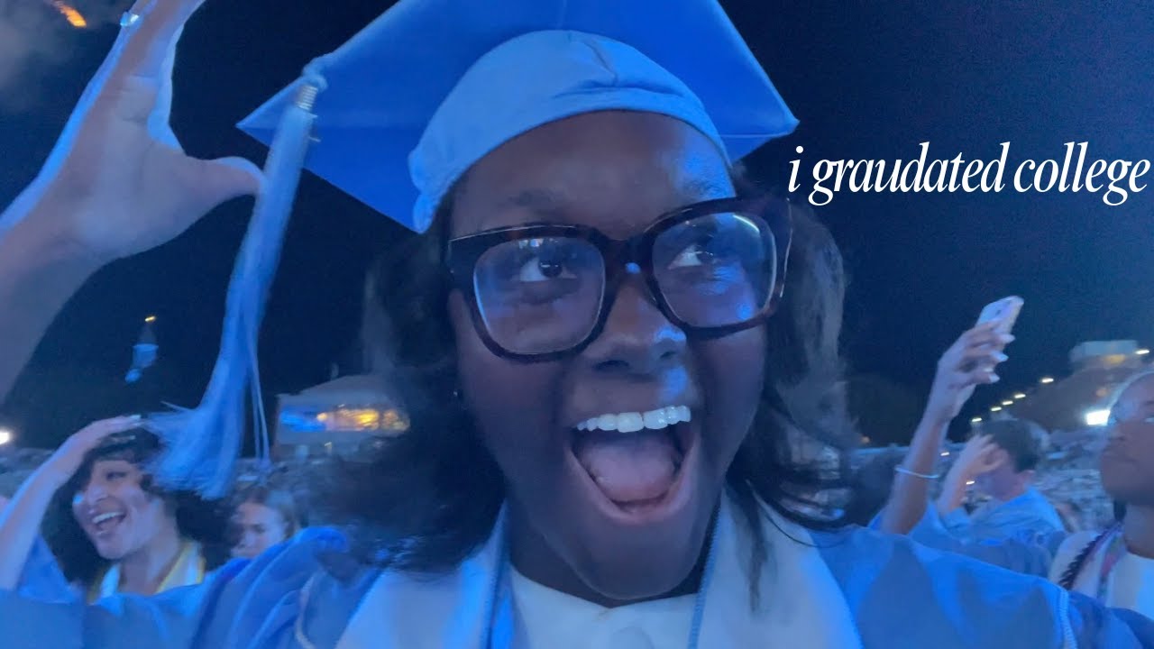 i graduated college || unc chapel hill graduation vlog
