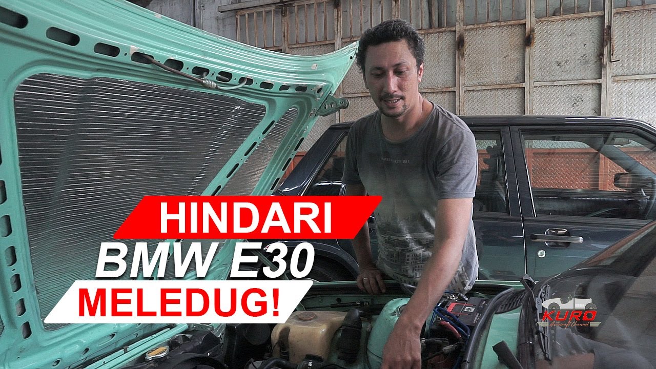 Bahas BMW E30; Cek Jalur Bensin, Airflow dan Visco fan.