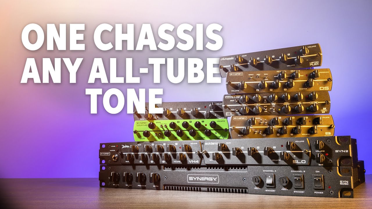 Synergy Preamp Modules: Customizable Tube Tones for Any Sound