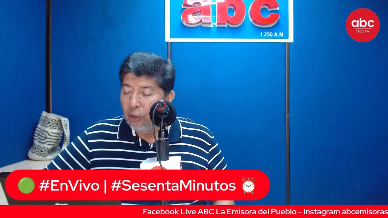 #SesentaMinutos  dirige: Alberto Hernández 04 de Febrero 2026  ABC La Emisora del Pueblo 1.250 AM