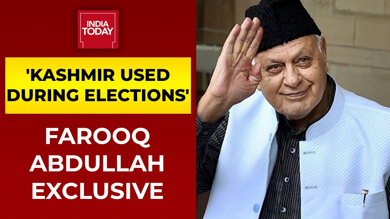 'Centre Uses Kashmir As Agenda For Elections' Says Farooq Abdullah | News Today