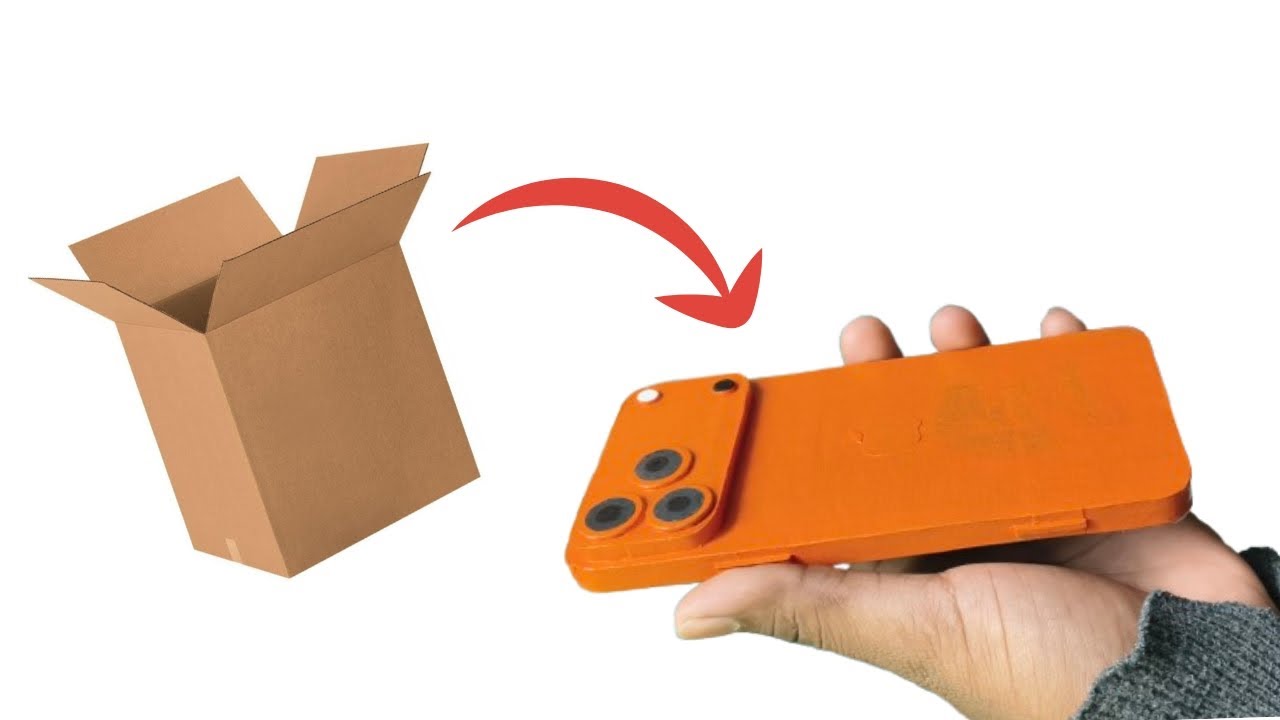 DIY Cardboard iPhone 17 Pro Max - Realistic Build! 