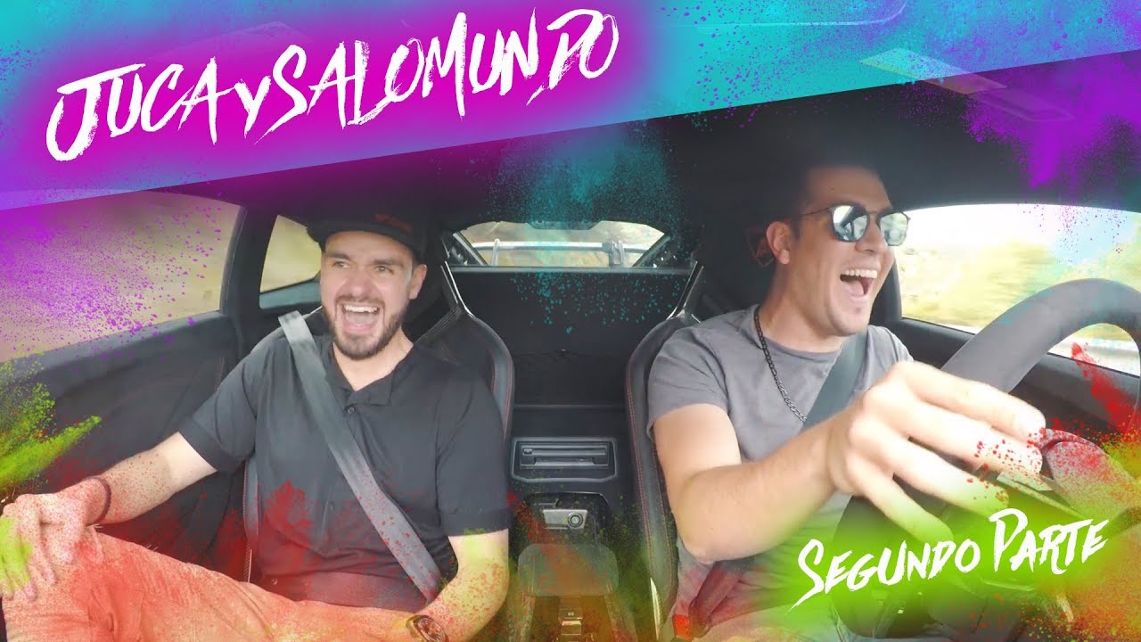 Juca prueba mi AMG, Lamborghini y McLaren! | Salomondrin