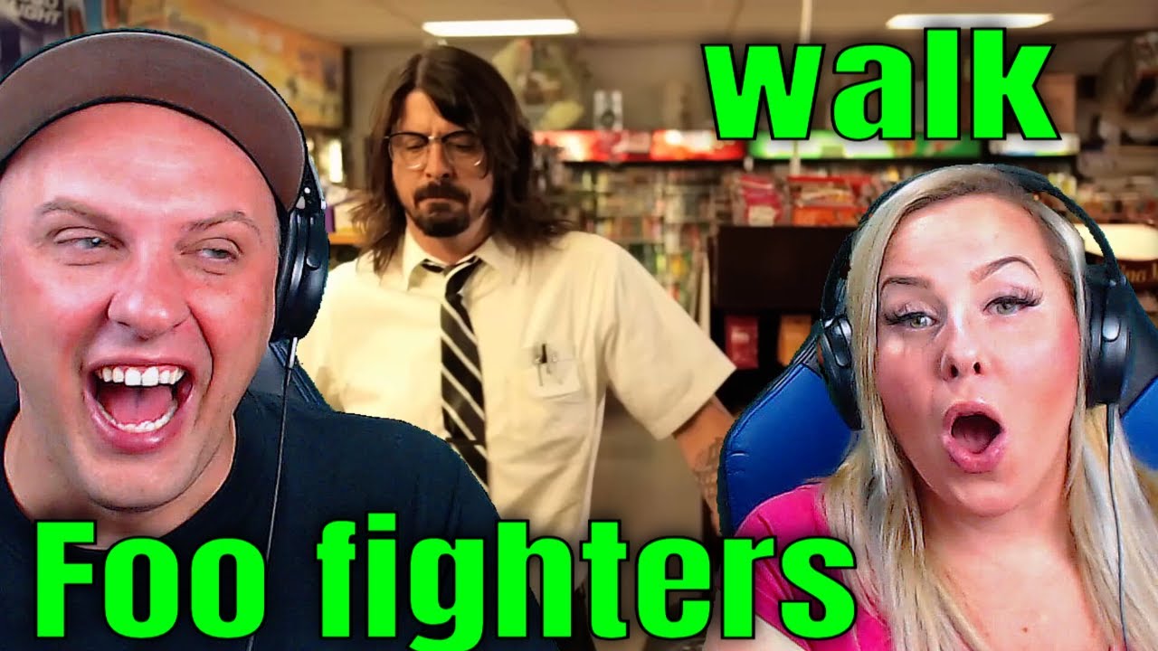 Reaction to Foo fighters - walk | THE WOLF HUNTERZ REACTIONS