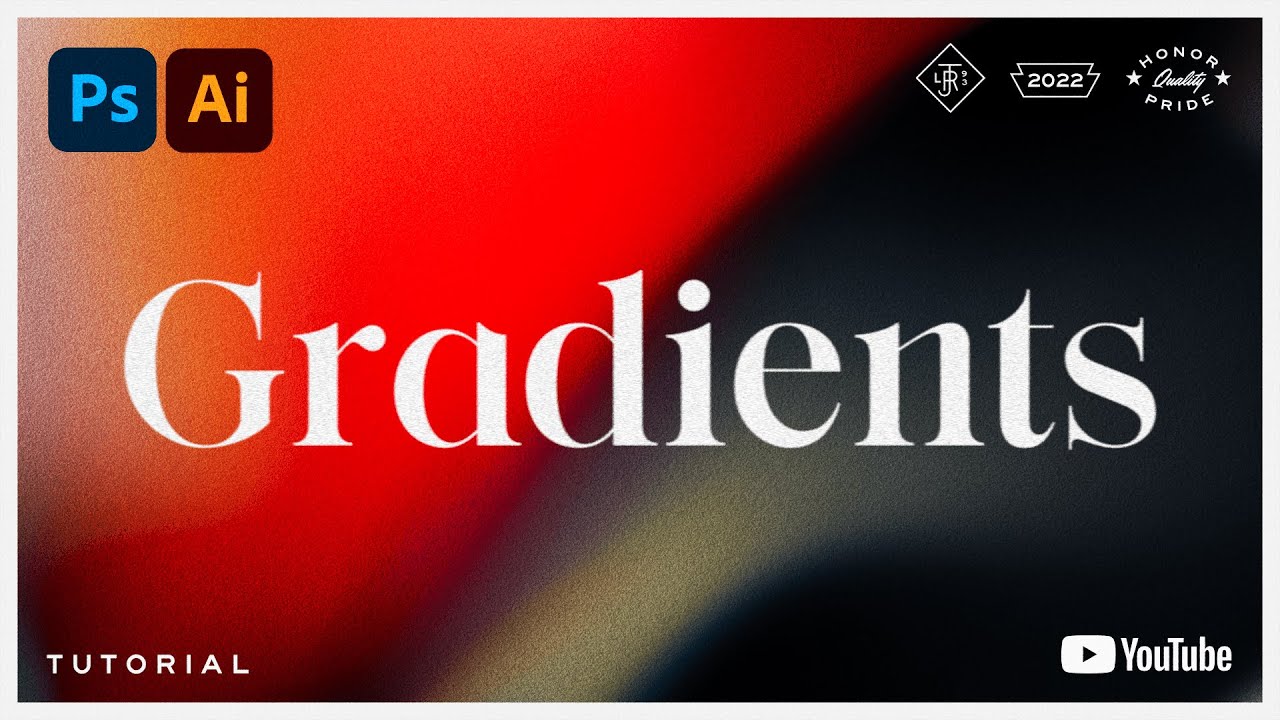 Ridiculously simple shortcut to Gradient Shapes Backgrounds in Photoshop