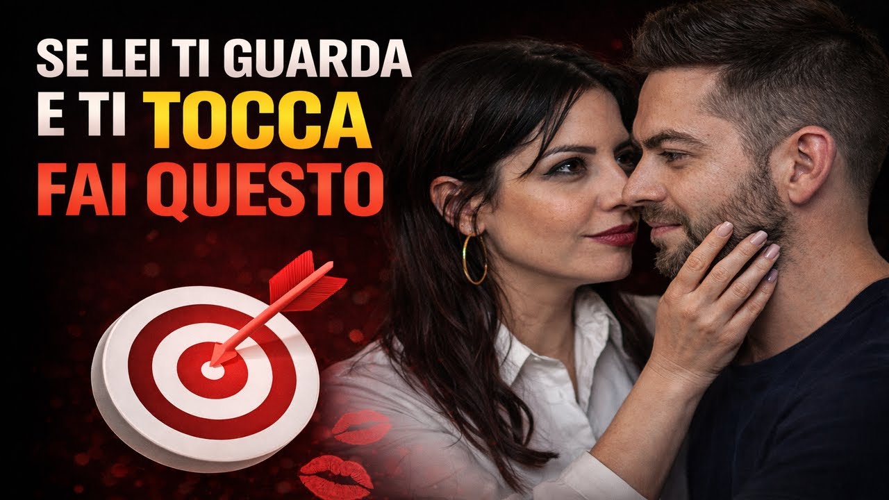 SE LEI TI GUARDA E TI TOCCA FAI QUESTO...I SEGNALI DI ATTRAZIONE FEMMINILE