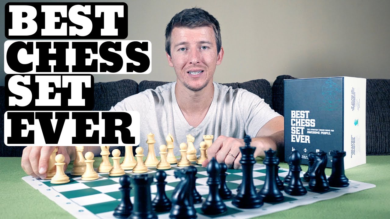 Best Chess Set Ever Quad Weighted Staunton Plastic Chess Set with Chessboard  Chess #chess