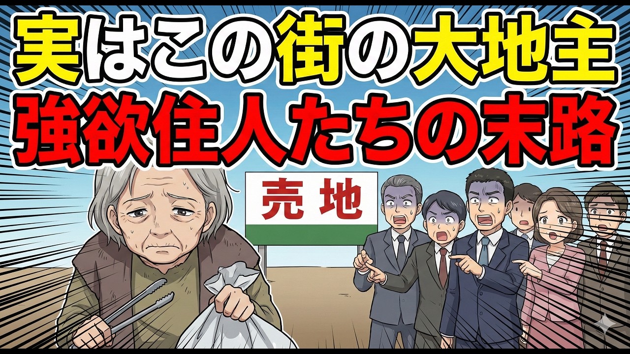 【ゴミ拾いババア】と町内で笑われる私。実はこの街の地主だと知った瞬間、手のひらを返した強欲な住人たちの末路。