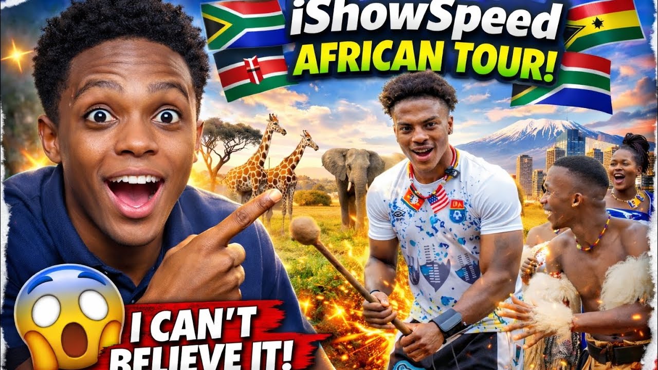 ISHOWSPEED WINS OVER AFRICAN HEARTS  😳❤️‍🩹