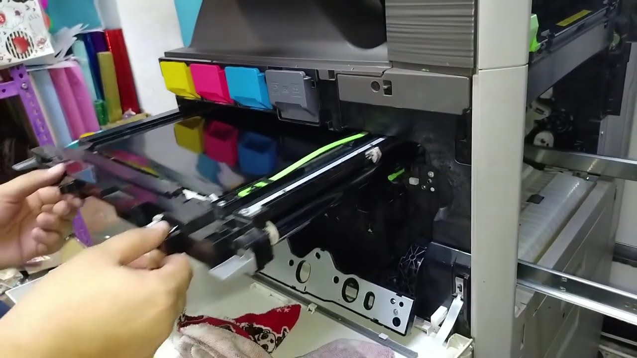 Como hacer serivicio de mantenimiento SHARP MX-2610n 2616n 2640n 3115n 3640n