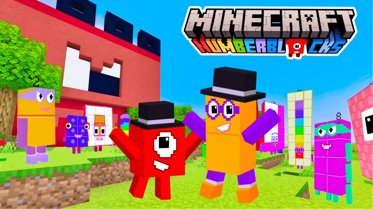 [НОВОЕ] Дополнение к игре Numberblocks для Minecraft PE — ПОЛНОЕ ОБНОВЛЕНИЕ