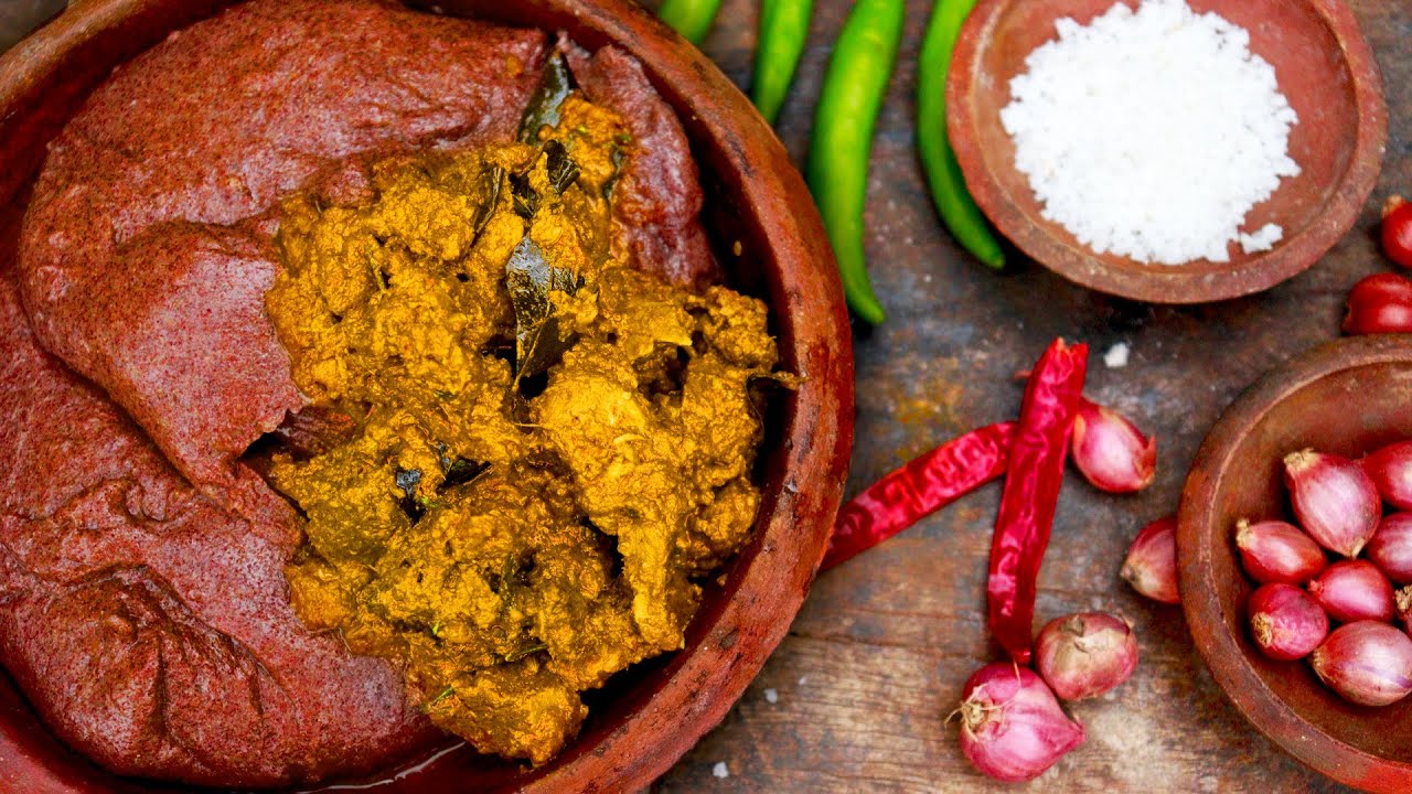 Mutton Kothu kari Varuval With Ragi kali | Mutton Kothukari | Kothu Kari Masala | Mutton Keema