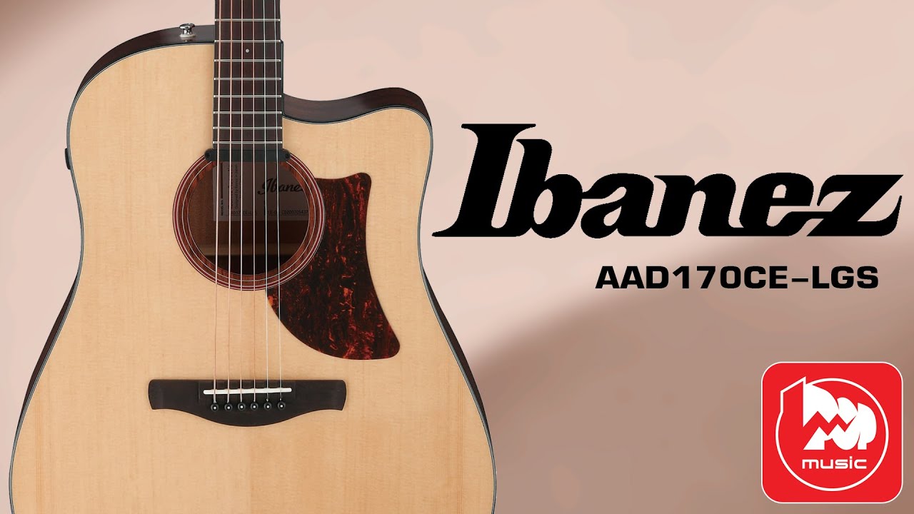 Электроакустическая гитара Ibanez AAD170CE - корпус Гранд Дредноут