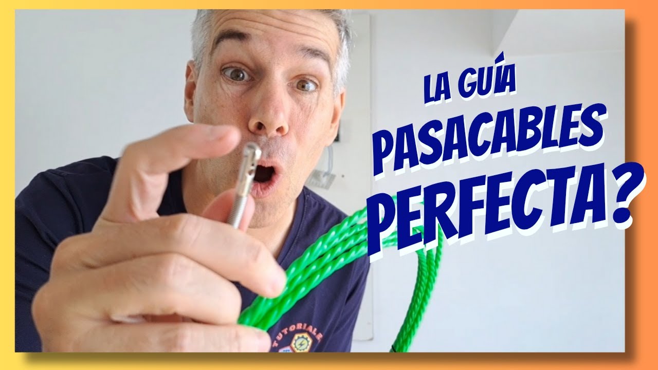 Cómo pasar cables con la guía pasacables eléctricos⚡?