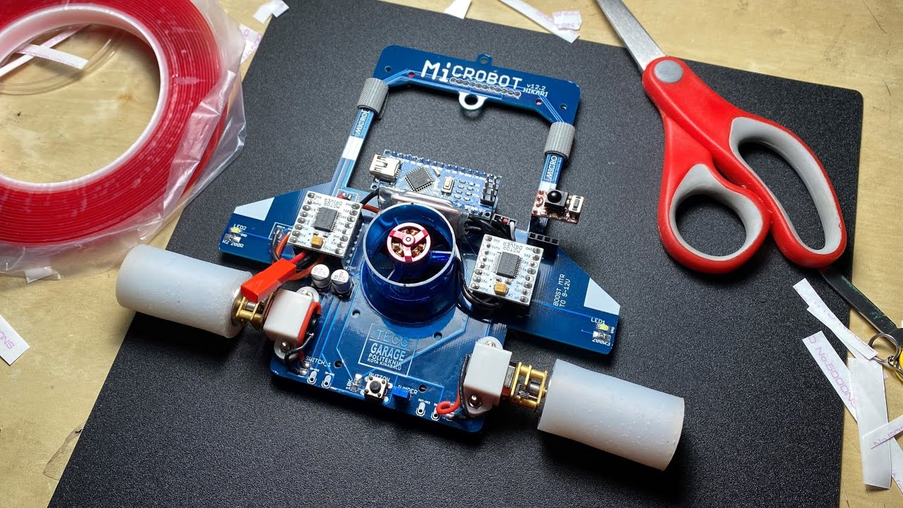 Ikedo Kogeki Review Line Follower Robot : Microbot Hikari