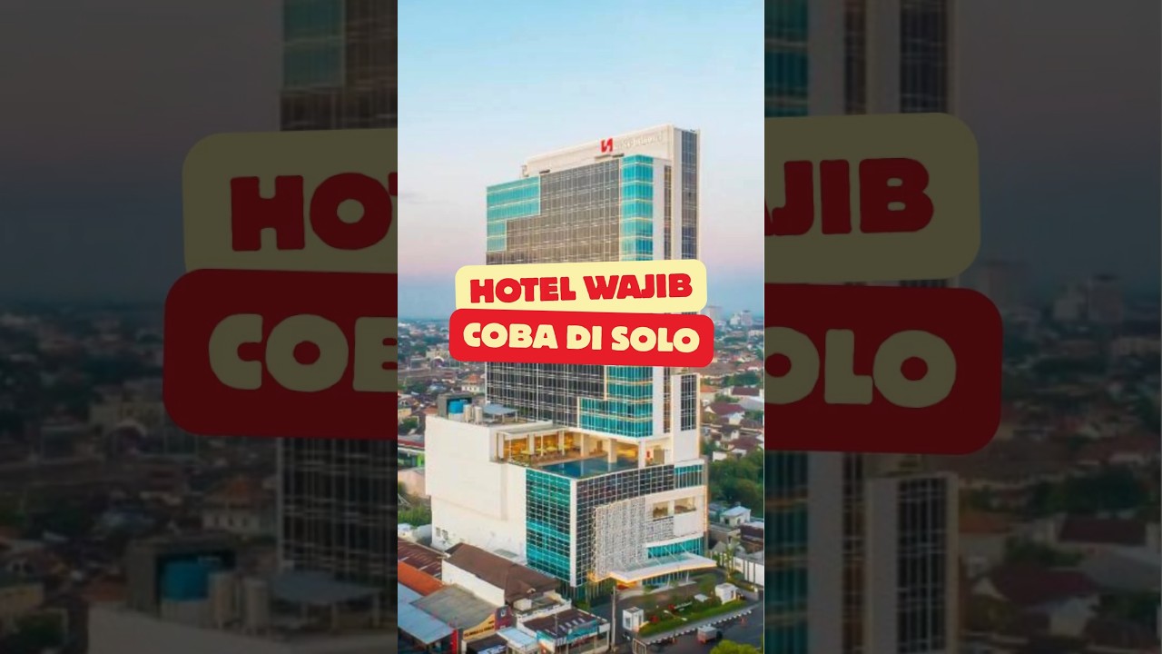 STAYCATION MODERN DI KOTA SOLO 🌆✨