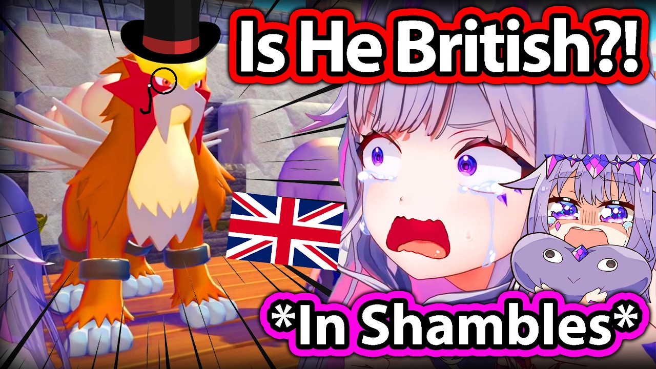Biboo's Reaction To How Entei Talks In Pokopia Is Hilarious 【Hololive】
