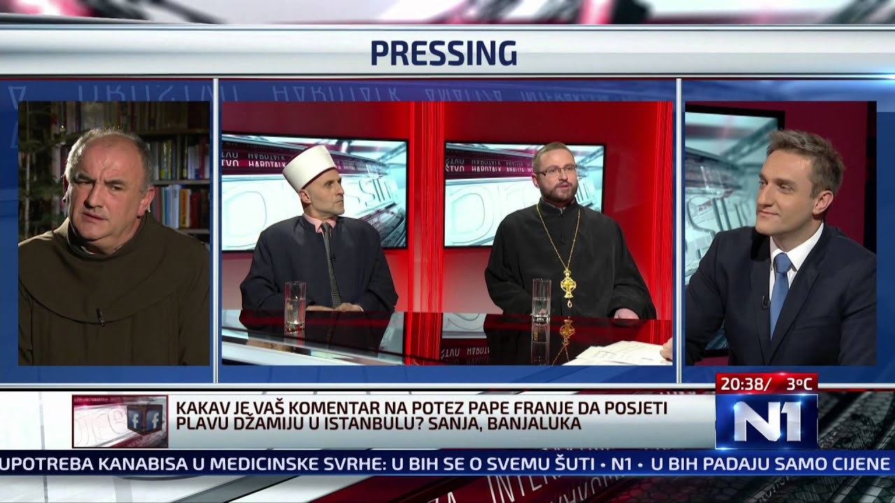 N1 Pressing: Hafiz Bugari, fra Majandzic i protojerej Djogo (24.12.2014.)