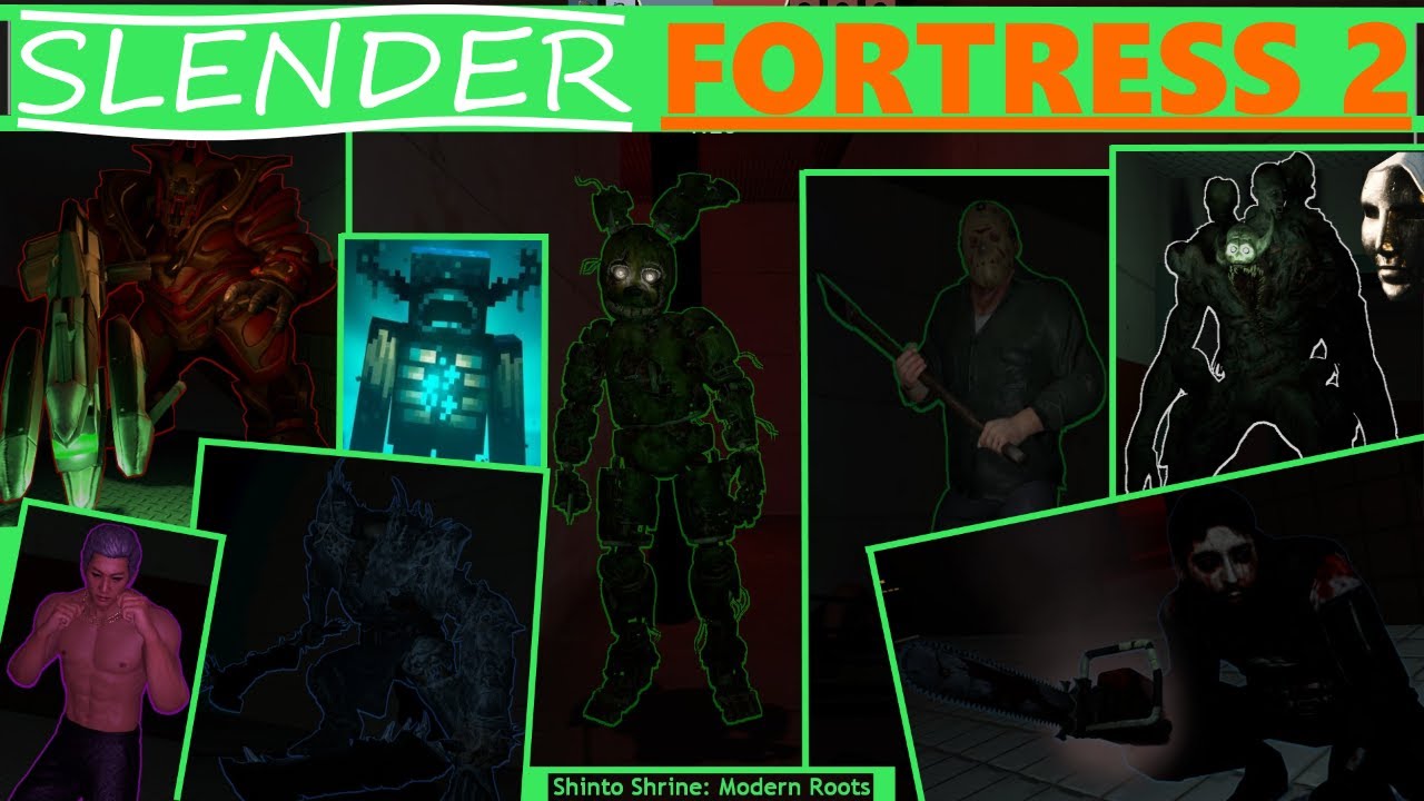 Slender Fortress - Modern Roots: Part 1 Update (Mixed Pack 15 Montage)