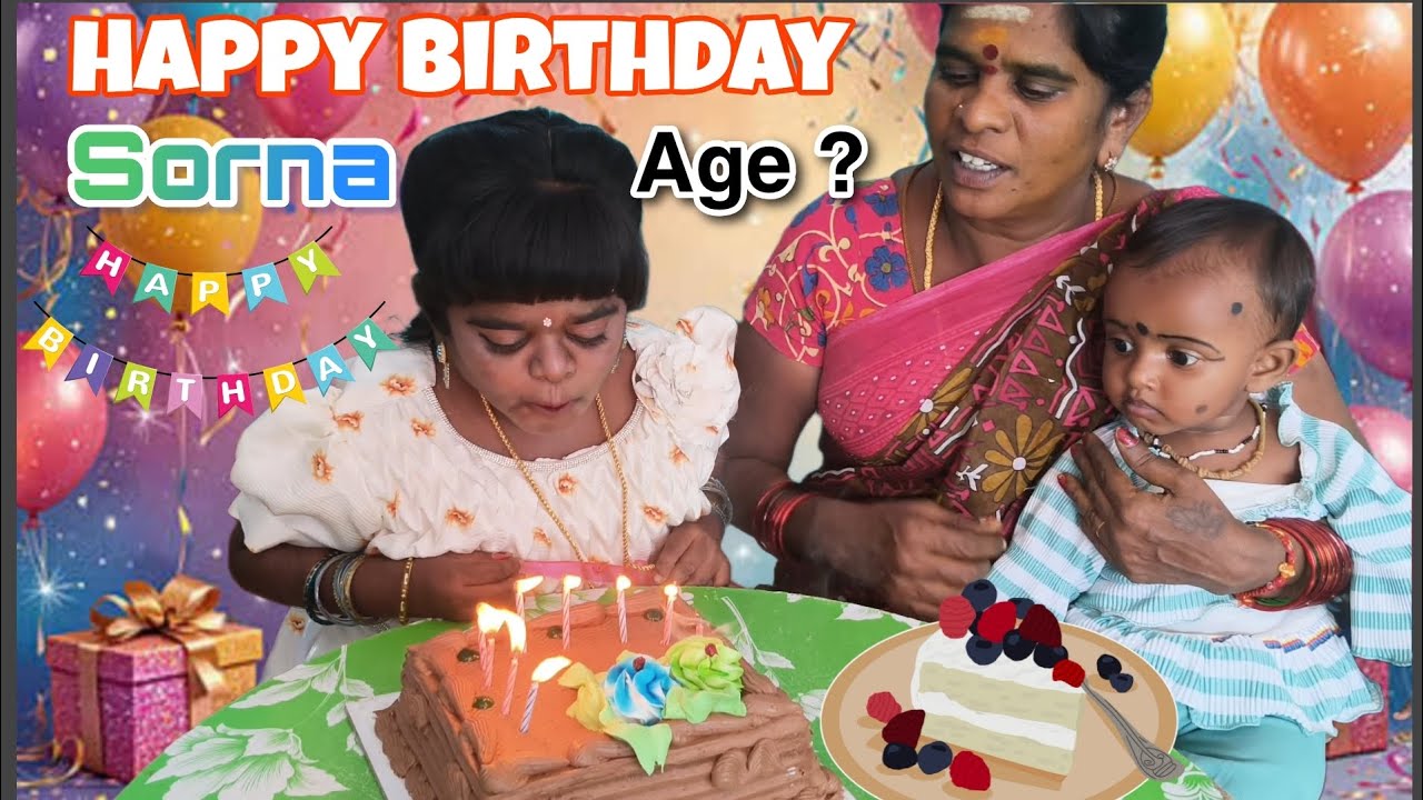இவ்வளோ வயசா 😲😲😲 | குட்டி சொர்ணாவின் உண்மையான வயது 🔥🔥