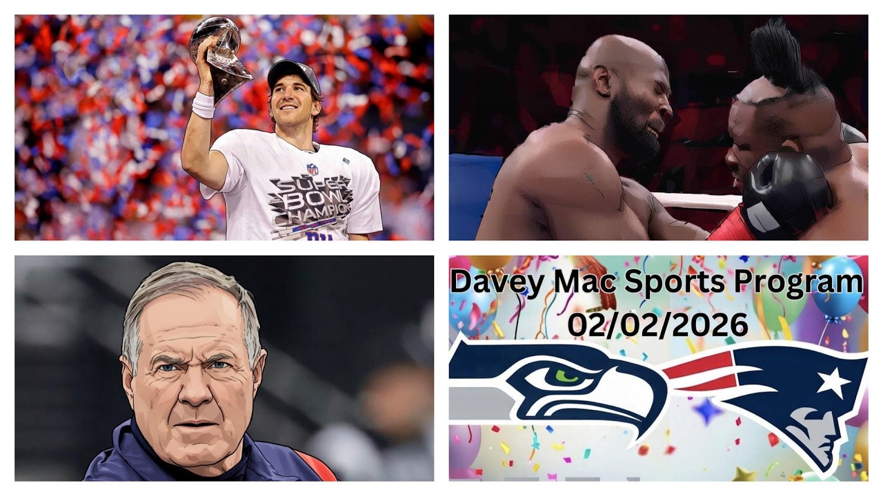 Super Bowl & Snubs! (Davey Mac Sports Program 02/02/2026)