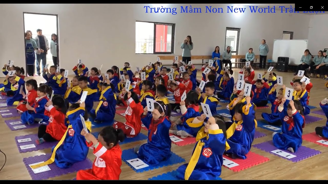 Rung Chuông Vàng Tiếng Anh 2021- Trường Mầm Non New World Trần Luận - Bắc Giang
