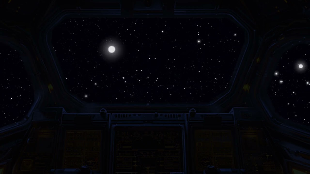 Immersive Brown Noise in a Spaceship Cockpit | Experience Super Deep Sleep