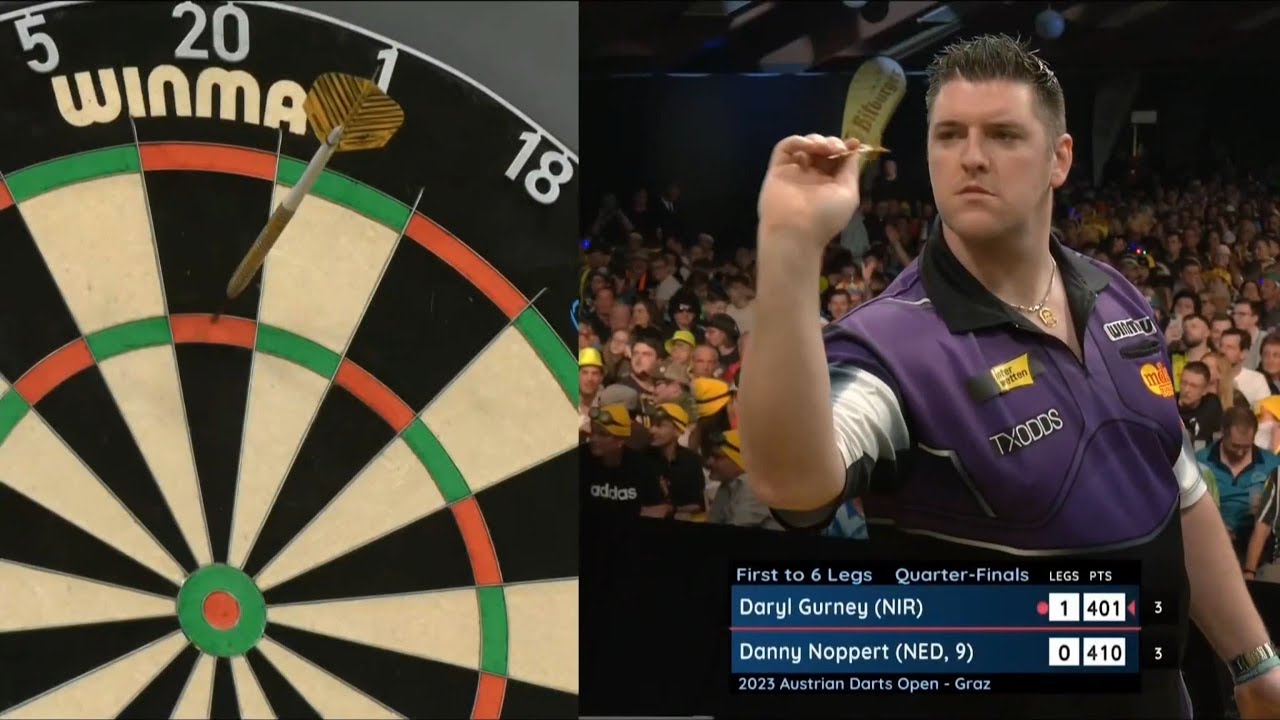 Daryl Gurney VS Danny Noppert *FULL MATCH* Quarter Final
