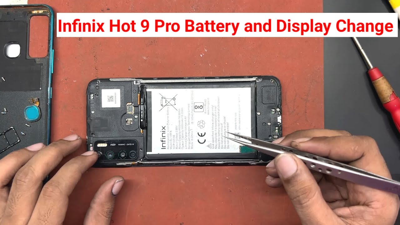 Infinix Hot 9 Pro Disassembly 🔧 Battery + Display Change | Back Panel Opening Tutorial