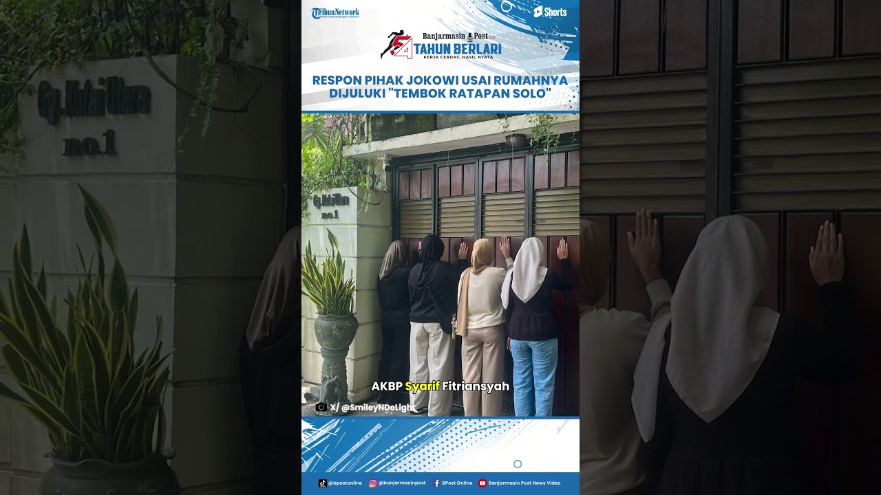 Respon Pihak Terdekat Jokowi Usai Kediamannya Dijuluki &ldquo;Tembok Ratapan Solo&rdquo; di Google Maps
